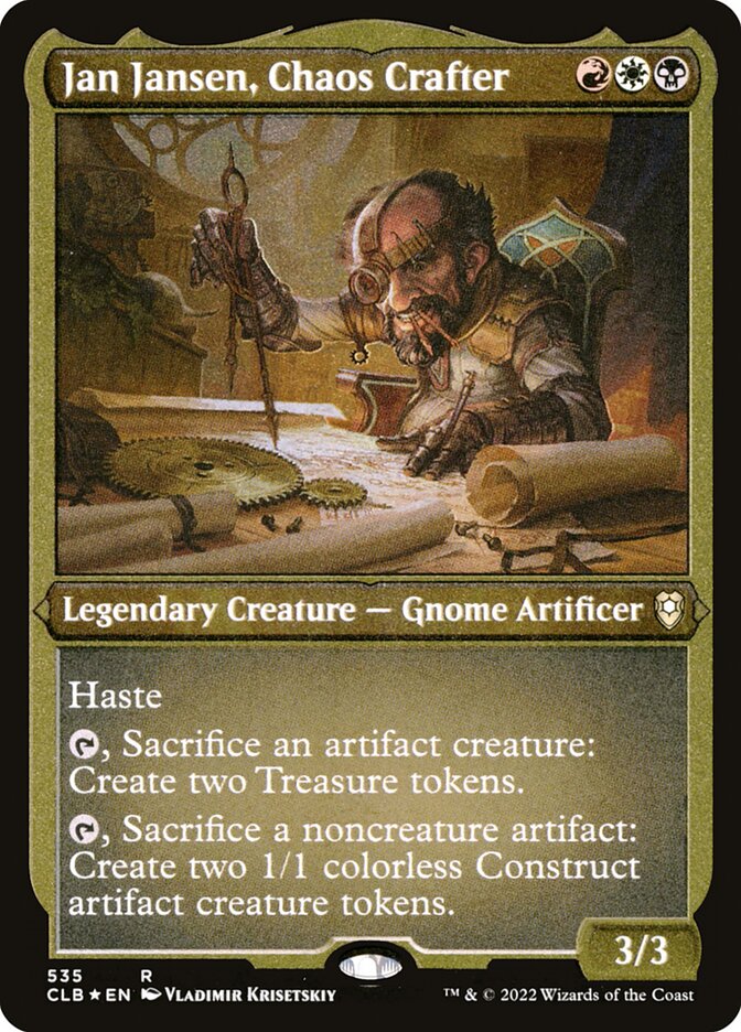 Jan Jansen, Chaos Crafter front
