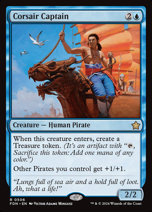 Corsair Captain front