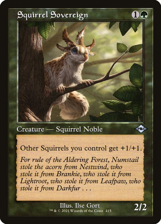 Squirrel Sovereign front