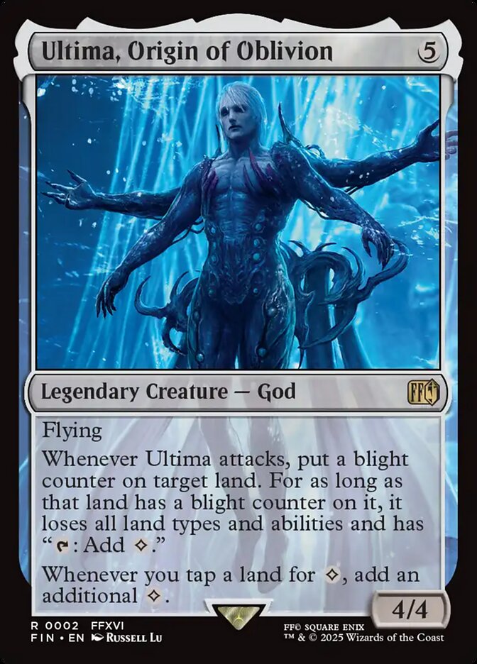 Ultima, Origin of Oblivion front