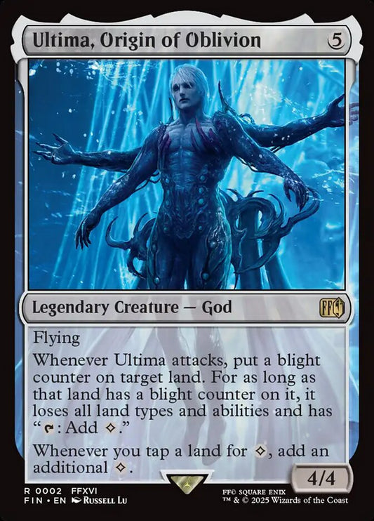Ultima, Origin of Oblivion front
