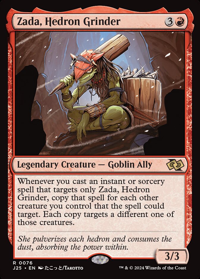 Zada, Hedron Grinder front
