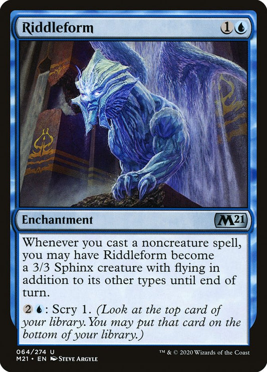 Riddleform front