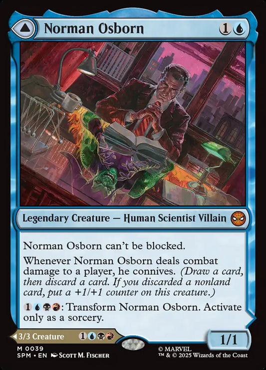 Norman Osborn // Green Goblin front