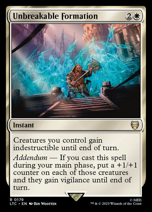 Unbreakable Formation front