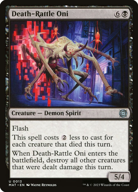 Death-Rattle Oni front
