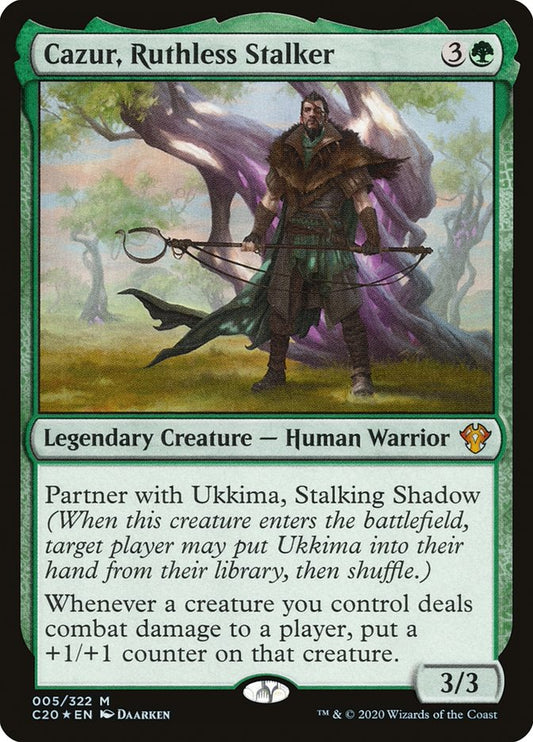Cazur, Ruthless Stalker front