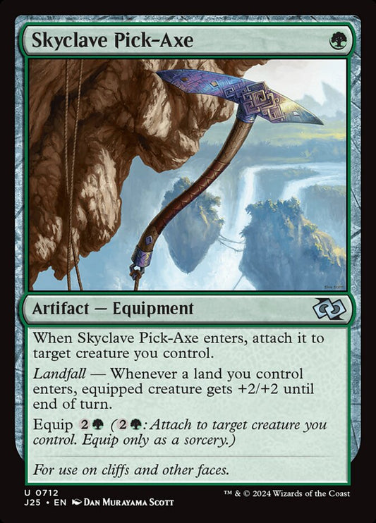 Skyclave Pick-Axe front