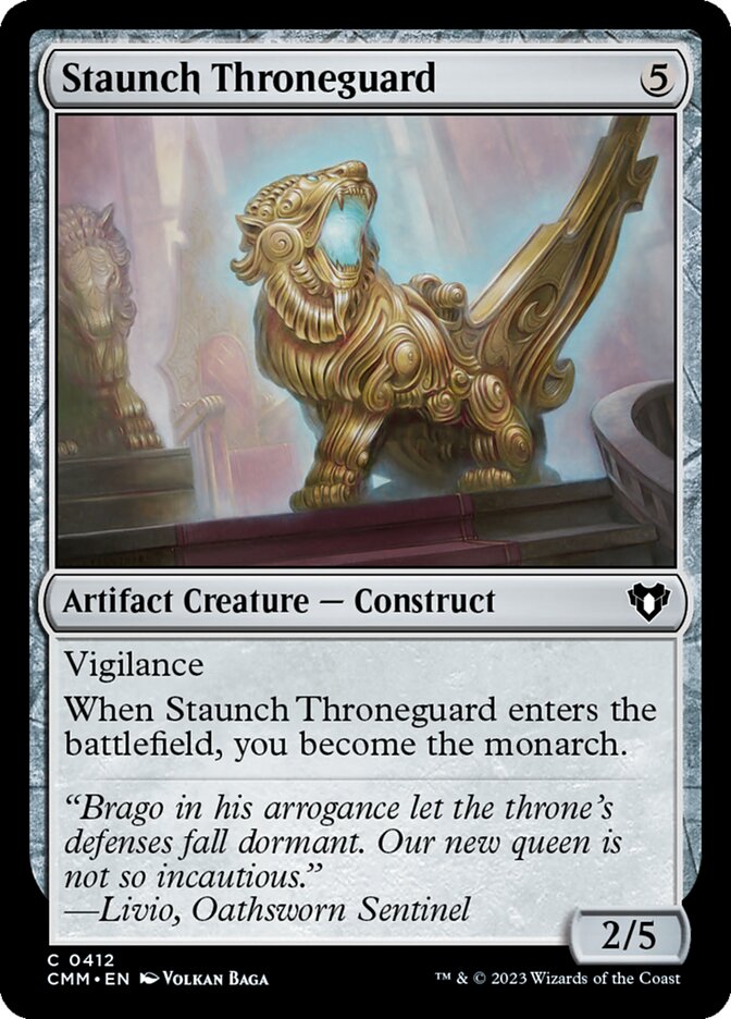 Staunch Throneguard front