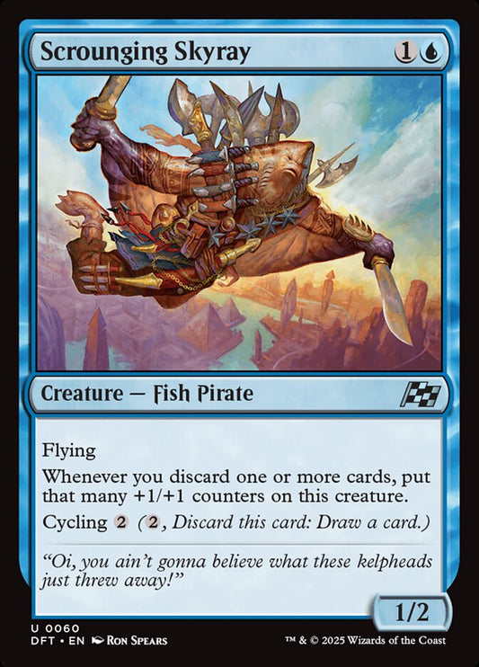 Scrounging Skyray front