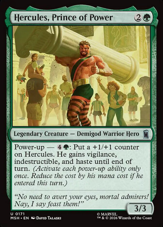 Hercules, Prince of Power front