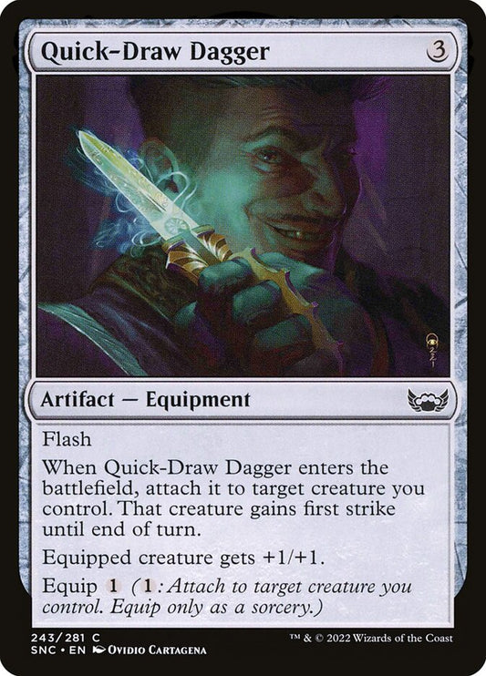 Quick-Draw Dagger front