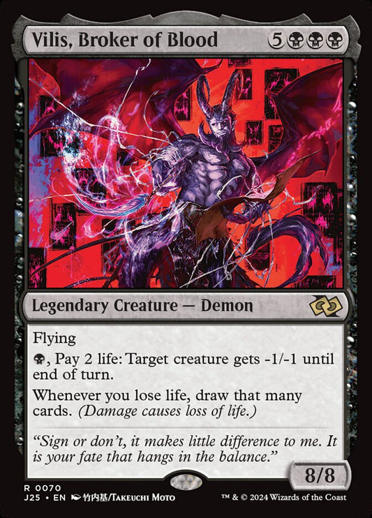 Vilis, Broker of Blood front