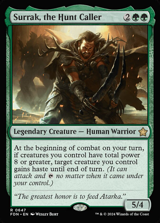 Surrak, the Hunt Caller front