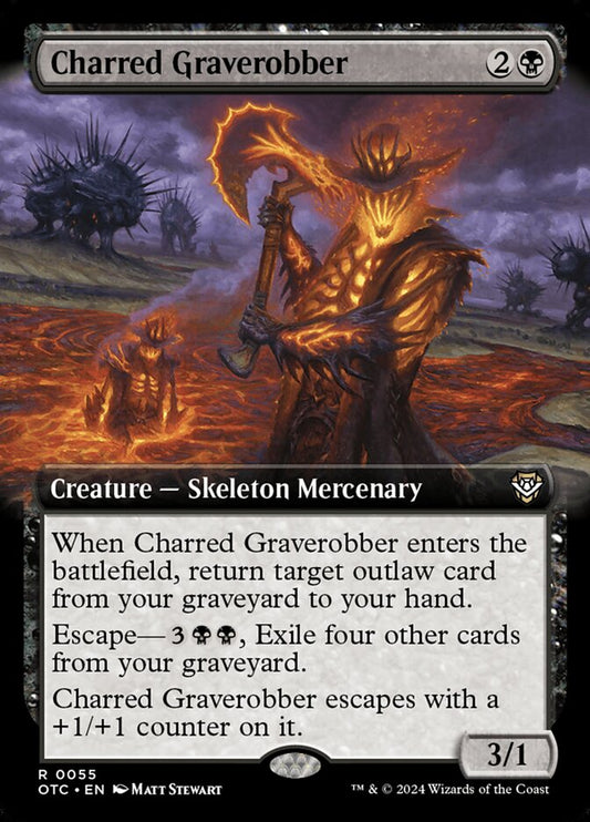 Charred Graverobber front