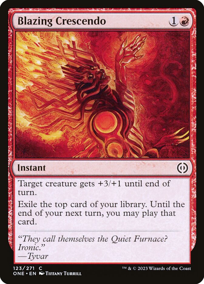 Blazing Crescendo front