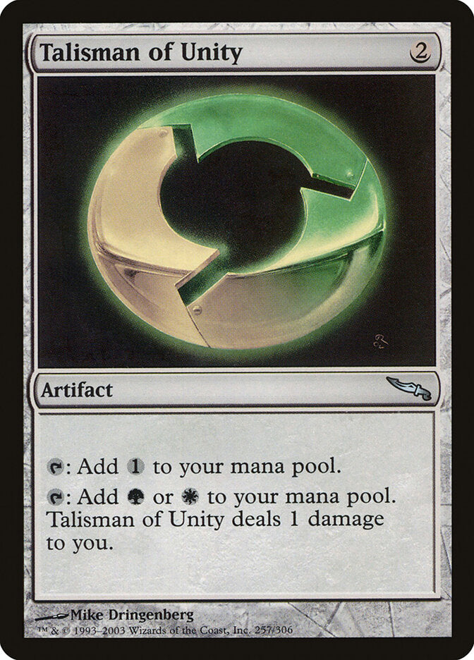Talisman of Unity front