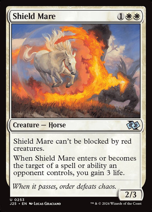 Shield Mare front