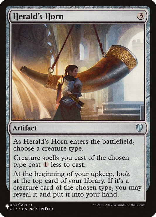 Herald's Horn front