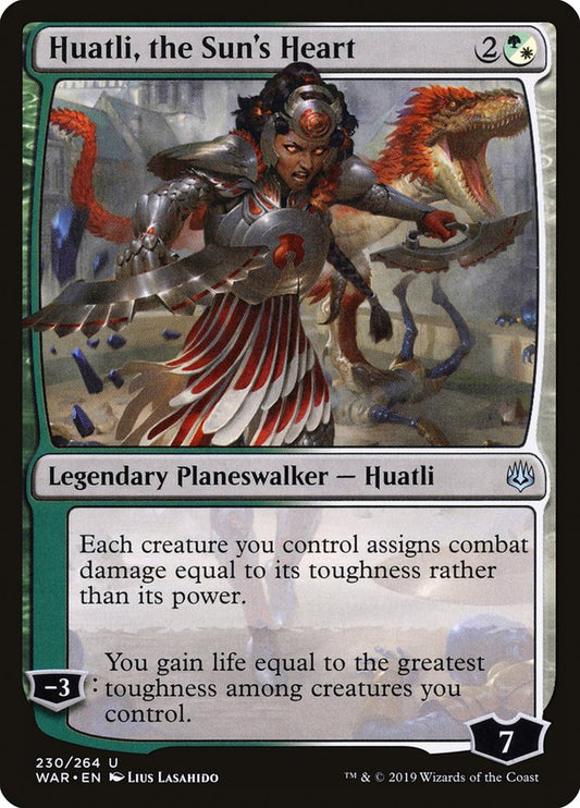 Huatli, the Sun's Heart front