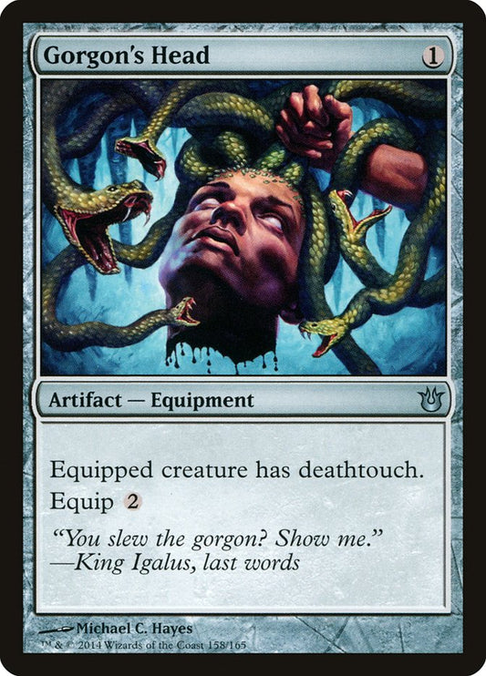 Gorgon's Head front