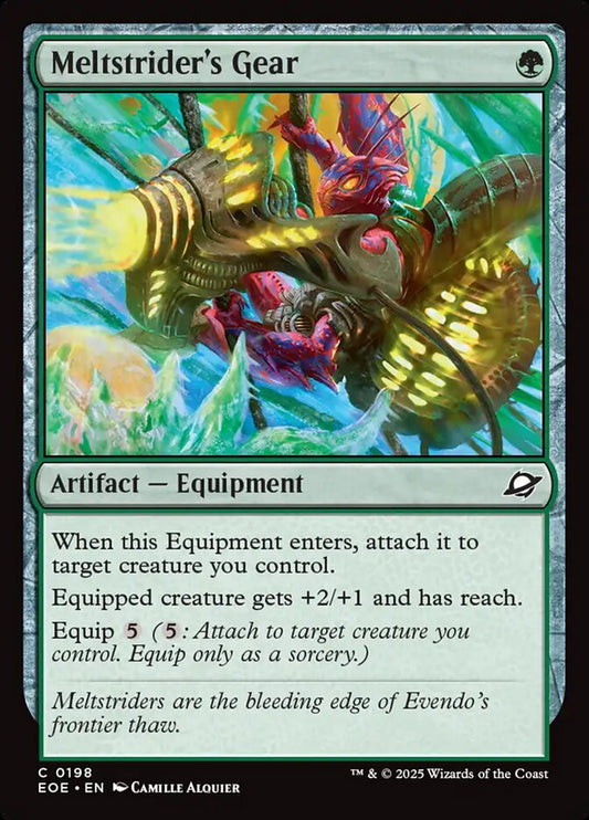 Meltstrider's Gear front