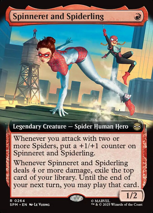 Spinneret and Spiderling front