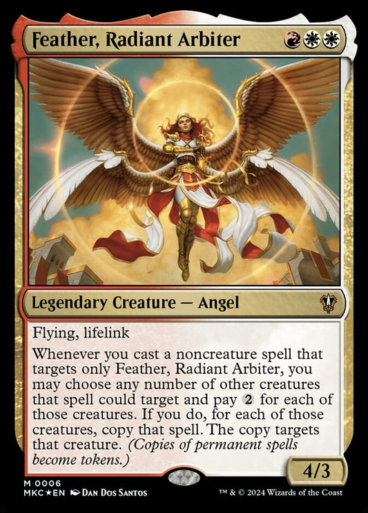 Feather, Radiant Arbiter front