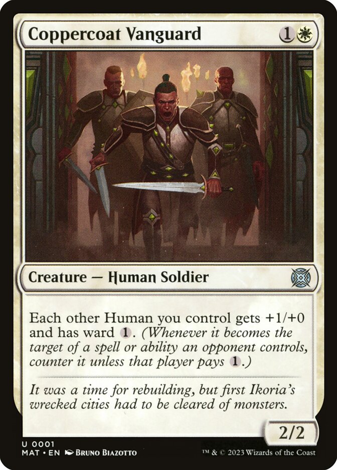 Coppercoat Vanguard front