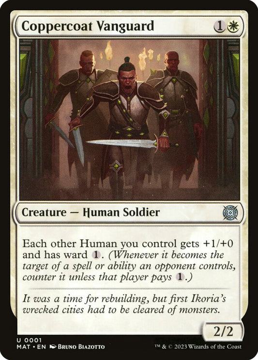 Coppercoat Vanguard front