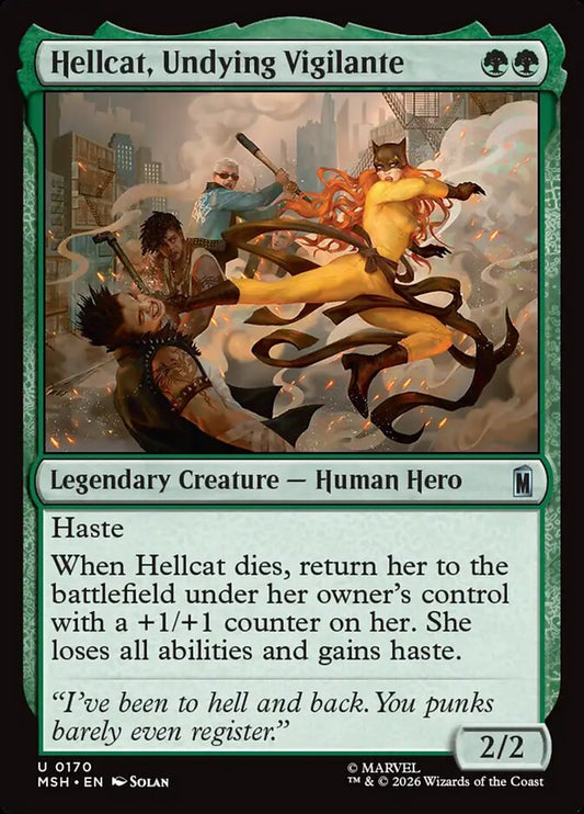 Hellcat, Undying Vigilante front