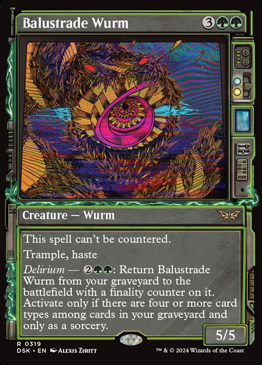 Balustrade Wurm front