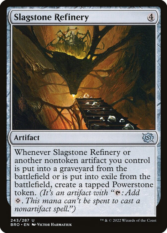 Slagstone Refinery front