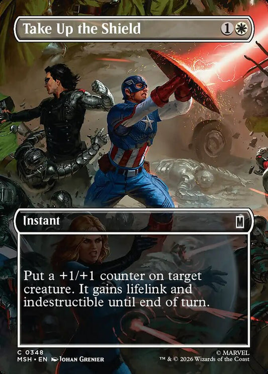 Take Up the Shield front