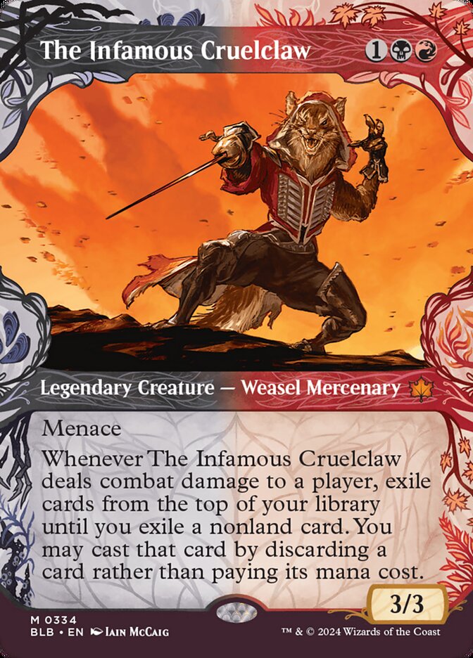 The Infamous Cruelclaw front