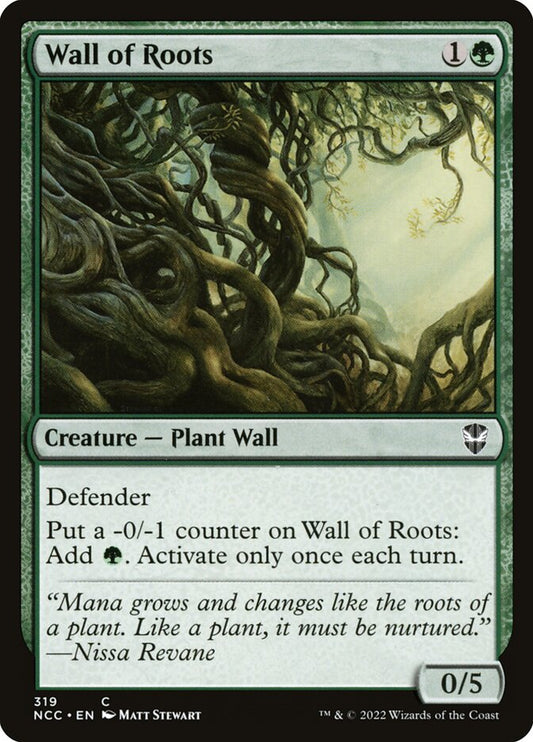 Wall of Roots front