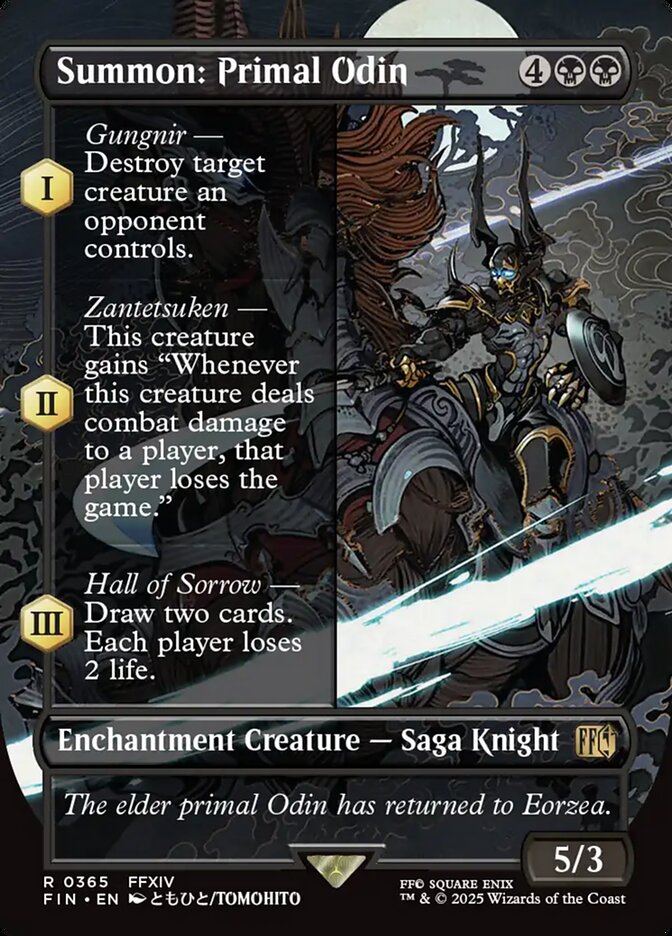 Summon: Primal Odin front
