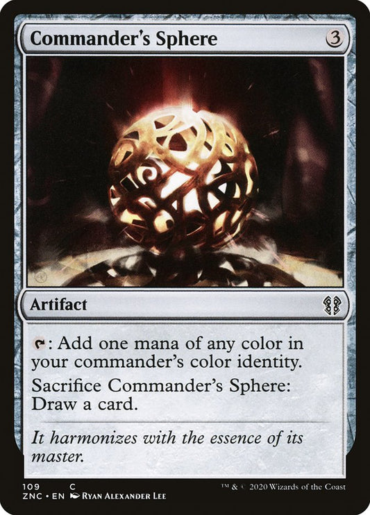 Commander's Sphere front