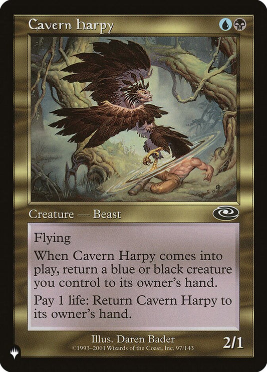 Cavern Harpy front