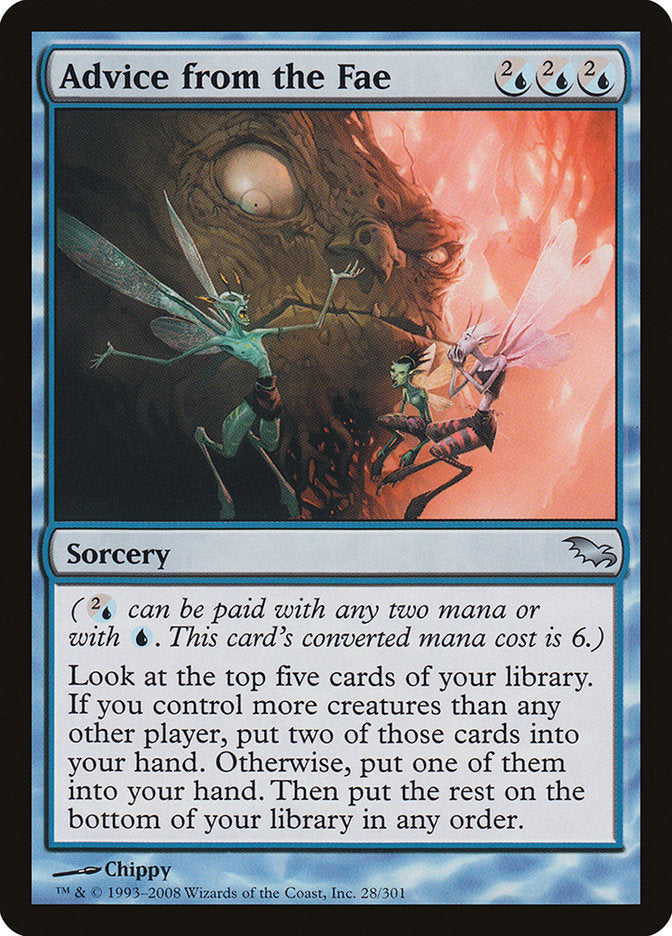 Advice from the Fae front