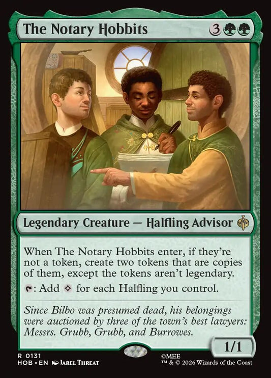 The Notary Hobbits front