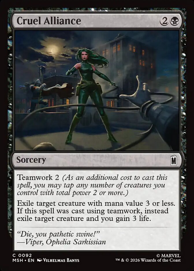 Cruel Alliance front