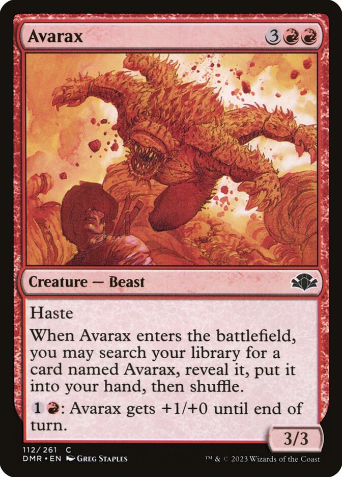 Avarax front