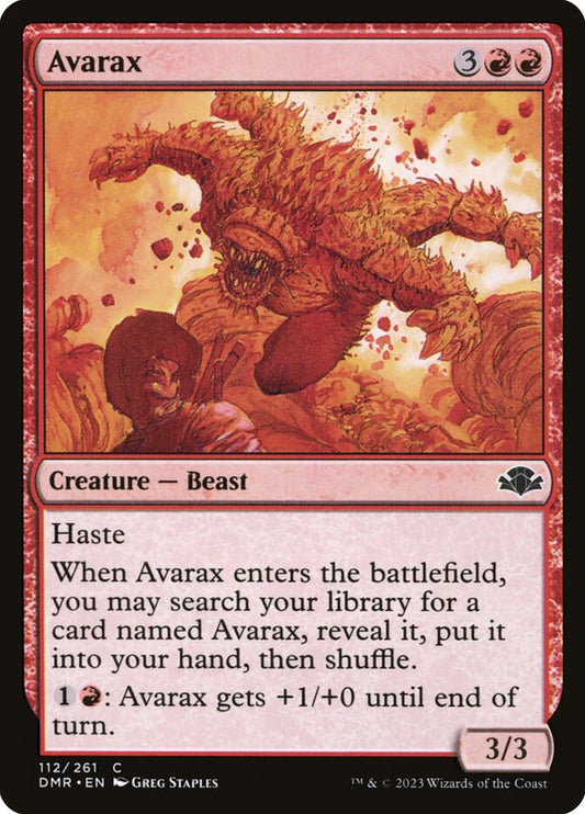 Avarax front