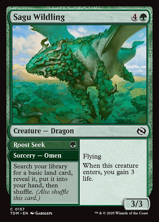 Sagu Wildling // Roost Seek front