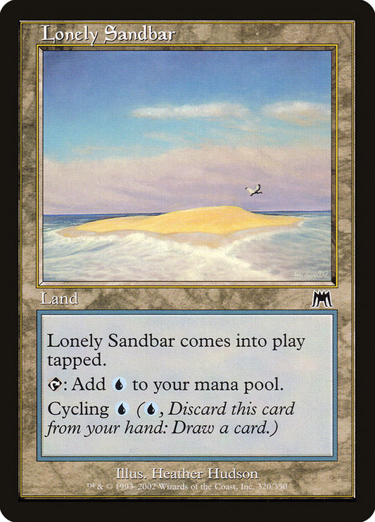 Lonely Sandbar front