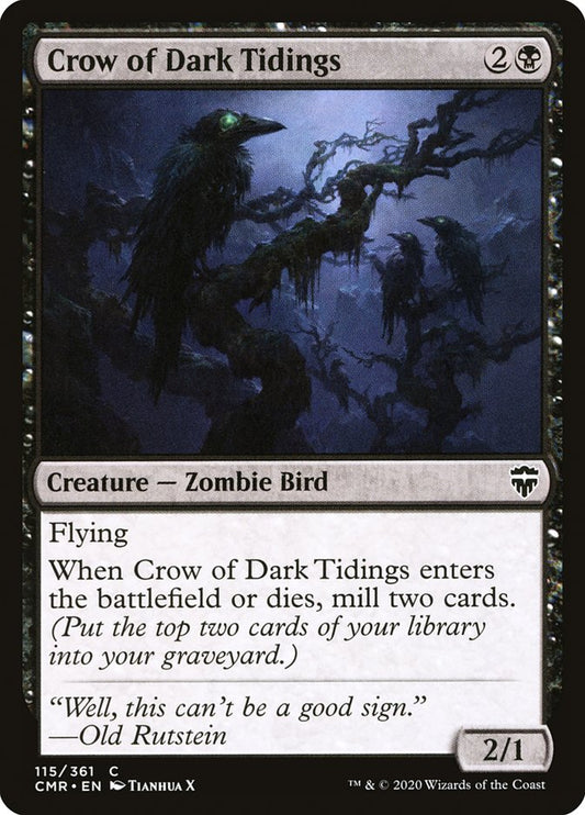 Crow of Dark Tidings front