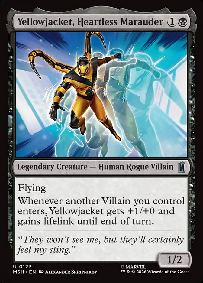 Yellowjacket, Heartless Marauder front