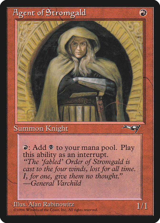 Agent of Stromgald front