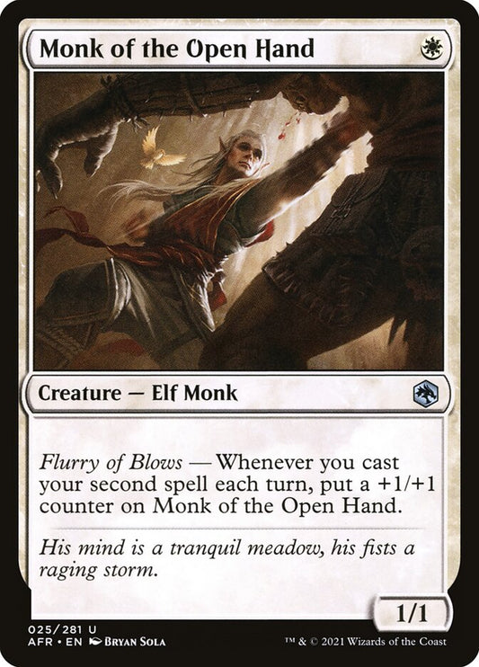 Monk of the Open Hand front